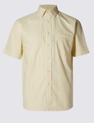 Pure Cotton Easy to Iron Striped Shirt